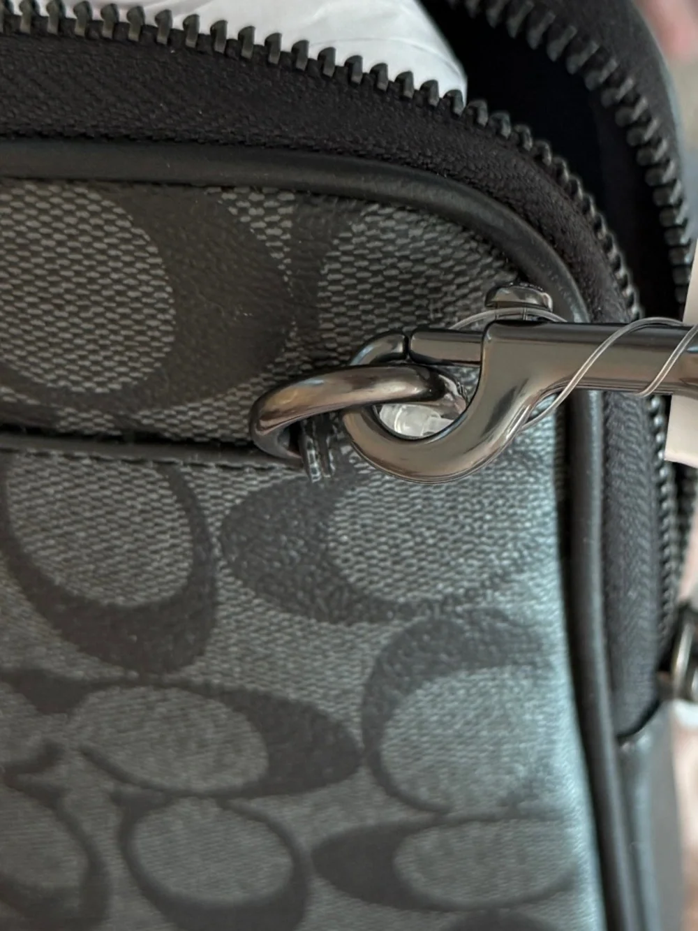 Coach Crossbody In Signature Canvas NWT - Picture 5 of 14